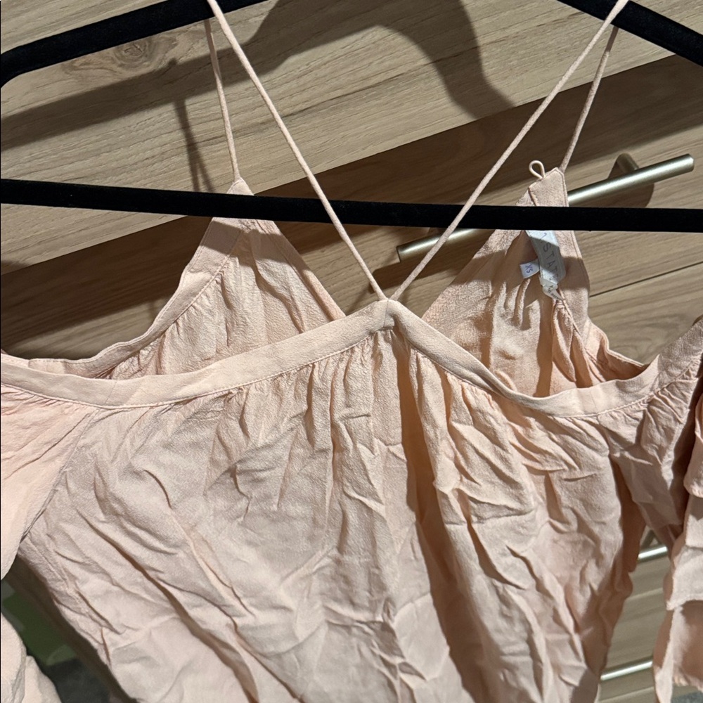 STATE Peach Ruffle Camisole - Picture 4 of 5